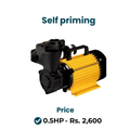 Self Priming Water Pump – 0.5 HP